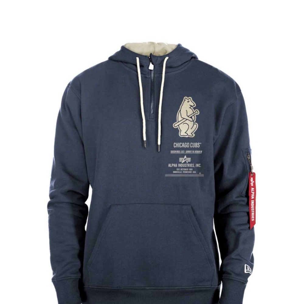 Alpha Industries Men's Navy Hoodie - NWT - Cubs